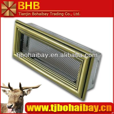 China Zinc-Aluminum Alloy BHB Ventilation Grilles Good In Fire Doors for sale