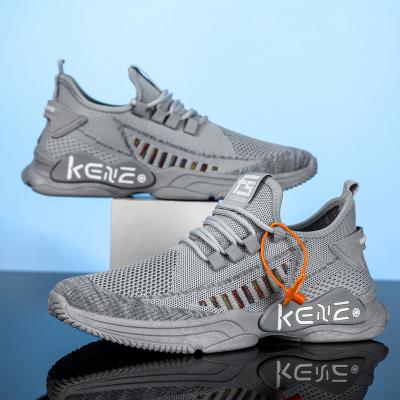 China New mesh surface men's sports shoes large size men's sports shoes fashion trend breathable thin spri soft unique men's casual shoes wholesale tide for sale