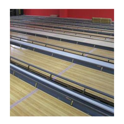 China Grey Bowling Alley Bumper Gutter Semi Automatic Bumper For Kids With Pump Sport Style for sale