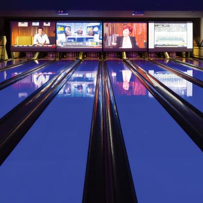 China Bowling Alley Brunswick Gsx Ar Interactive Projection Lanes for Indoor Sports Equipment for sale