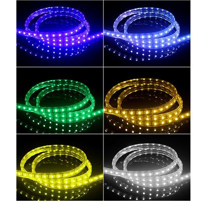 China Flexible Waterproof Bendable Led Light Strip PVC Manufacturers Smart Neon Flex Outdoor for sale