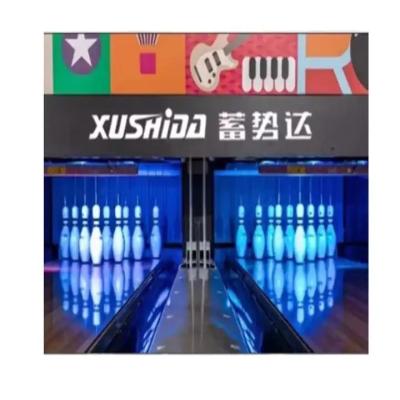 China 60-64 kg 13 lbs Anwendbares Gewicht Indoor Interaktive Bowling Alley mit einfacher Bedienung zu verkaufen