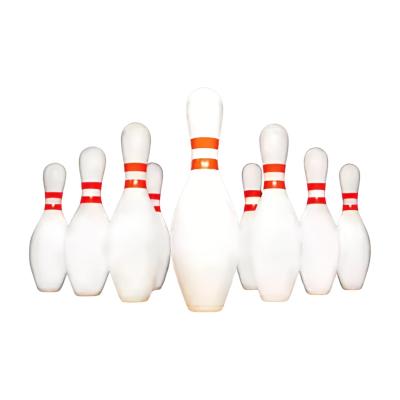 China White Custom Bowling Balls for Outdoor Games Wooden Ball Bowling Pin Bowling Game for sale