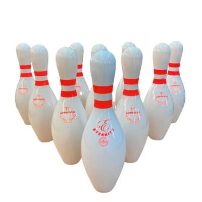 China Certified Straight Bottle Body White High Grade Polyurethane Bowling Pin for Entertainment for sale