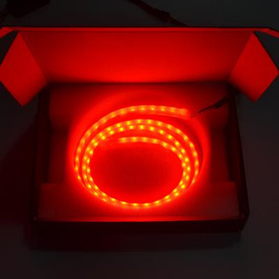 China Automobile LED Flexible Tail Lights Automobile LED Tail Light RGB Rear Brake Turn Signal Turn Signal Light Flooding Led Strip Box Rear Lights for sale