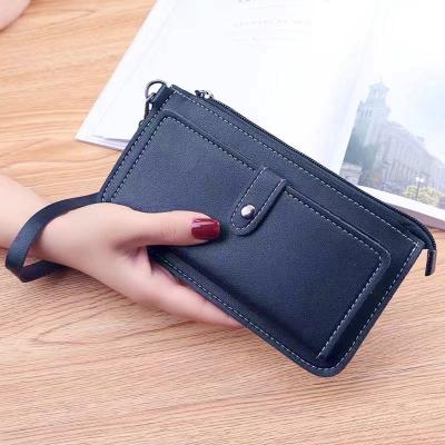 China 2021 New Arrival Large Capacity Long Wristlet Wallet Multifunctional Waterproof Clutch Purse For Women for sale