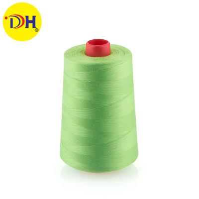 China Factory sale 100% chemical resistance spun polyester sewing thread wholesale 40/2 5000y 138g for garment accessories for sale