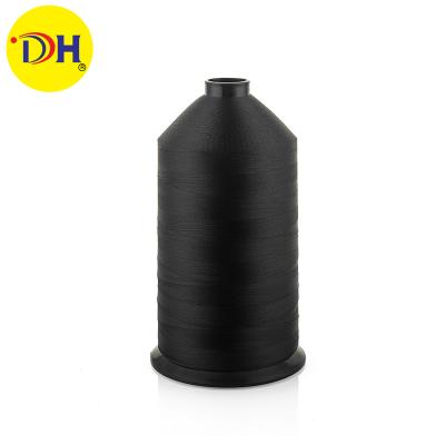 China Factory Sale High Tenacity Sewing Threads 210d/2 High Tenacity Polyester 100% Mattress Yarn In King Spool for sale