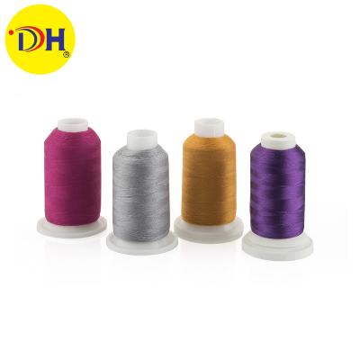 China High Tenacity 40/2 100% POLYESTER SEWING THREAD 1000y SMALLEST SPOOL FOR HAND SEWING for sale