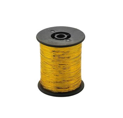 China Anti-bacteria M Type 100% Polyester Metal Thread Sewing Thread For Clothing Accessories for sale