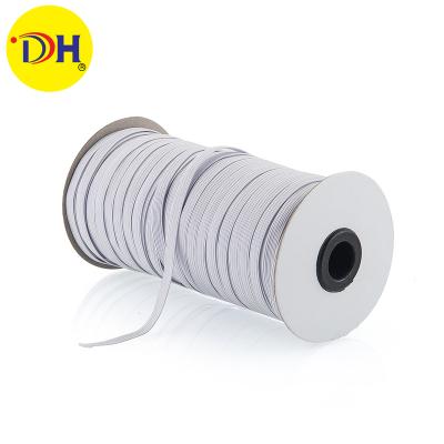 China Braid Elastic Band With Latex Cord Elastic Band In Rolls Or Dish for sale