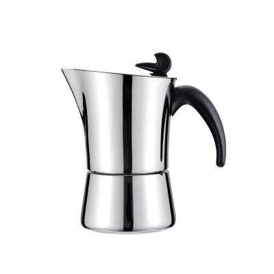 China Viable Portable Mini Italian Capsule Espresso Coffee Maker Stainless Steel for sale