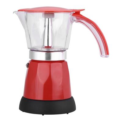 China Hot Selling Eco-friendly 3 Cup Stainless Steel Espresso Mocha Electric Coffee Maker / Electric Italian Mocha Pot for sale