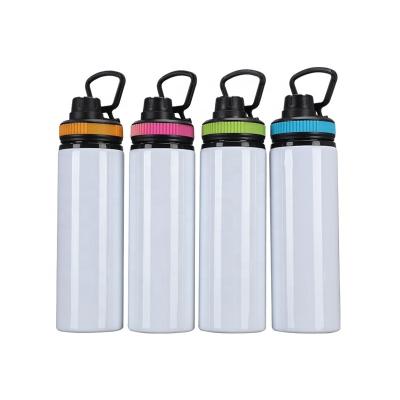 China Sustainable Wholesale Customer Promotional OEM BPA Free 500ml Bicycle Sports Aluminum Water Bottle for sale