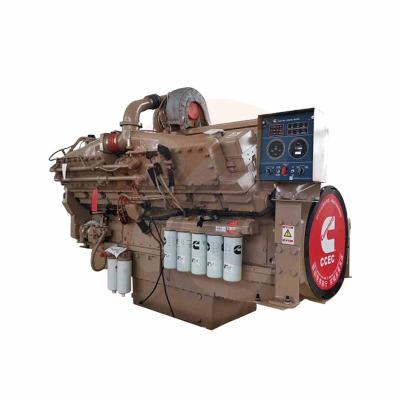 China Water-cooled Factory Customized Kta50 16 Cylinders1500kw 2000hp Power Diesel Engine for sale