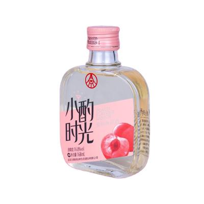 China Treat Drinking Hot Sale Chinese Fruit-flavor Rice Wine Chinese Famous White Fragrance Liquor 20%vol 168ml for sale