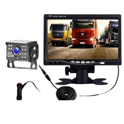 China Waterproof 7 5 4.3 Inch Car Reversing Front And Rear Car Camera With Monitor For Bus Truck Engineering Vehicle With Car Camera for sale