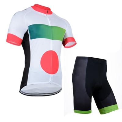 China Team Logo Cycling Breathable Custom Jerseys And Shorts Cycling Suits Outdoor Breathable Apparel Cycling Suits for sale