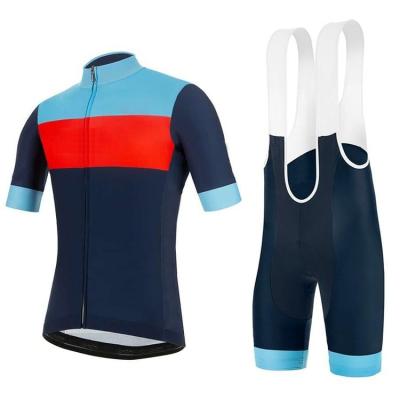 China Comfortable Breathable Customized Quick Dry Cycling Shorts Shirts Clothing Cycling Set for sale