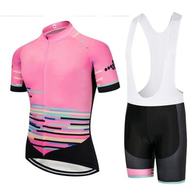 China China Women's Clothing Wholesale Custom Cycling Clothing Men's Long Sleeve Breathable Sublimation Cycling Clothing Set for sale