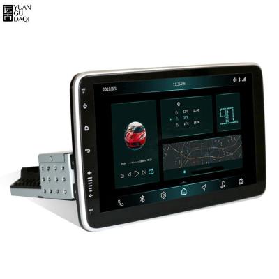 China GPS Customized 10.1 Inch 1Din 360 Degree Rotatable Car Radio Android Car Stereo DVD Player for sale