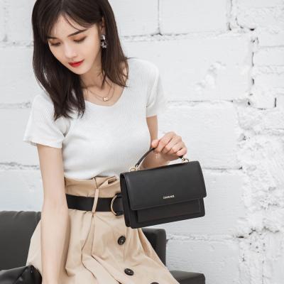 China Fashion New Arrival Original Design Genuine Leather Square Boxes Handbag Women Messenger Bag Lady To Women Bag for sale