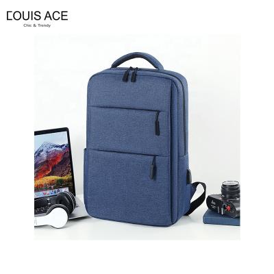 China With USB High Quality Customize Simple Style Backpack Travel Bag With Large Capacity Laptop Bag Laptop Backpack Waterproof Bag for sale