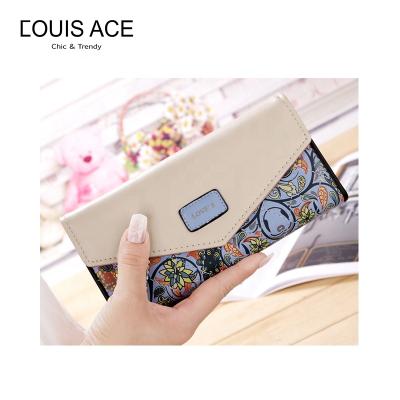 China COUIS LE CÆ 2021 latest simple design waterproof bag for women PU leather small women's wallets and purse for sale