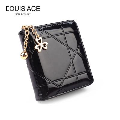 China NO New Arrival Women Clip And Purse Unique Design Short Purse For Ladies Mini Wallet Bag for sale