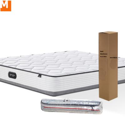 China Comfortable/Strength/Tenacity Guangzhou Continuous Foam Innerspring Metress Euro Roll Up Hybrid Pocket Maker Italian Coil Mattress for sale