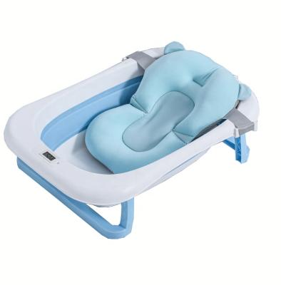 China Viable Folding Bathtub Plastic Folding Baby Bath Tub For Newborn Baby Lilac Baby Bath Tub Set for sale