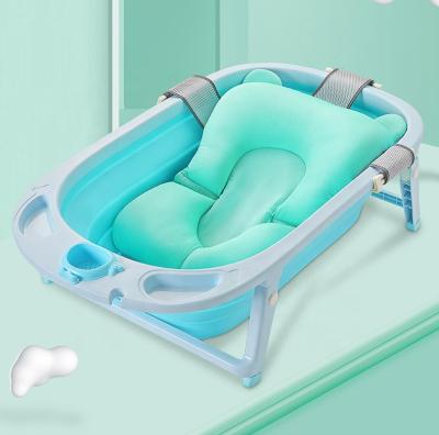 China Wholesale Plastic Folding Baby Bath Tub Indoor Foldable Baby Bath Tub For Newborn Baby Spa Tub for sale