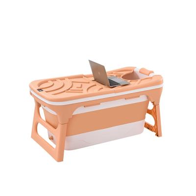 China Viable Foldable Jump Hop Baby Tubs Sets Portable Toddler Bathtub Baby Vanity Pink Cheap Fancy Baby Tub Prop for sale