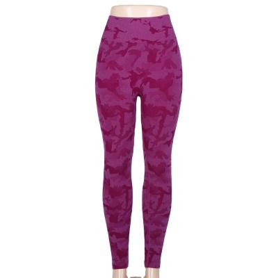 China Supplier Plus Size ECHT NVGTN Recycled Women Pants Legging Material Normal Woman Custom Dark Violet NVGTN ECHT Camouflage Seamless Leggings for sale