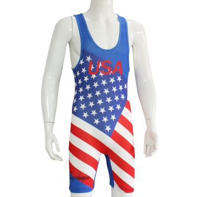 China Wear OEM Wrestling Custom Your Own Design Fat Men Wrestling Singlet Custom Size for sale