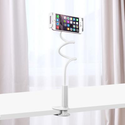 China Universal Adjustable Lazy Neck Stand Cell Phone Desk Mount Mobile Phone Holder For Lazy Neck for sale