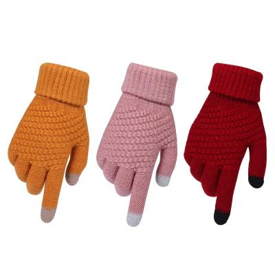 China Delicate Wholesale Ladies Warm Cold Resistant Gloves Fashion Touch Screen Gloves Warm Winter for sale