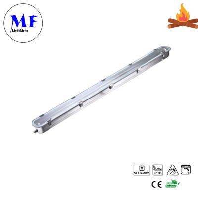 China 25w Ip66 2ft 4ft 5ft Ik08 Led Tri Proof Light Alumínio Para Piscina Tunéis de Fazenda Armazém Armazenamento Frio à venda