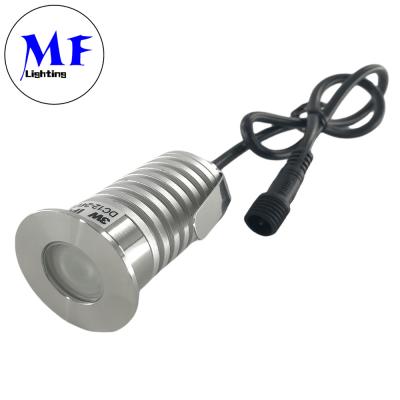 中国 LED Underground Lights 3W Waterproof Low Voltage LED Exterior Landscaper Light Outdoor Pathway Lighting 販売のため