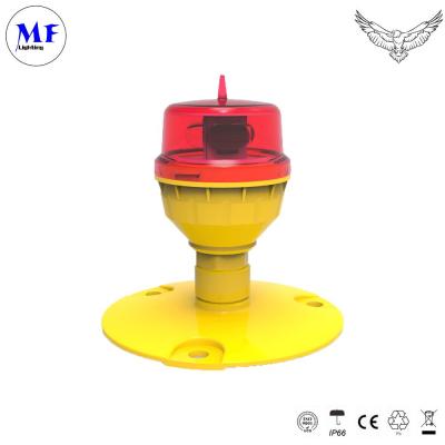 China Rood IP66 ICAO Low-Intensity L810 Single Aviation Obstruction Light Voor hoge gebouw brug toren kraan Te koop