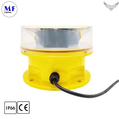 China DC(12V, 24V, 48V) Aviation Obstruction Light IP66 Waterproof Rescue Lamp For Marking Towers en venta