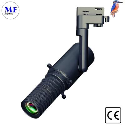 China 360° Rotation Zoomable LED Spot Track Light Shapeable Dimmable Ra>97 For Museum Exhibition for sale