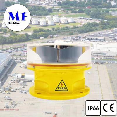 China 45-150m Height LED Aviation Obstruction Light IP66 Waterproof With Ultra High Intensity for sale