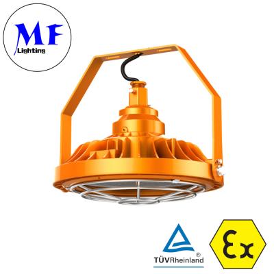 China Zone 1 Zone 2 Atex LED Explosion Proof Light Atex Lighting Industrial Light For Gas Station Industrial Platform Hanging for sale