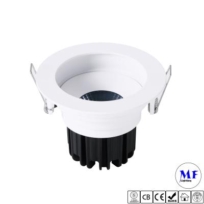 Cina 10W IP54 Anti Glare CRI93 LED Down Light Spot Light Ceiling Spot Light per illuminazione interna in vendita