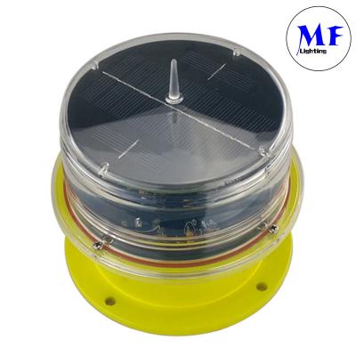 China Solar Power LED Warning Waterproof Solar Airfield Light Tower Light Awl Aircraft Warning Light Aviation Obstruction for sale