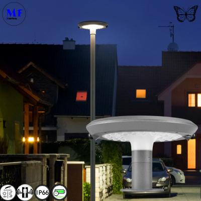 China IP66 Waterproof Solar Wall Pillar Garden Light Street Lighting Outdoor LED Solar Garden Light with PIR Motion Sensor Te koop