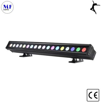 China 18X10W 4in1 RGBW Luz de palco LED DMX512 Controle IP65 Ângulo de feixe à prova d'água 25° 5 anos Garantia para parte à venda