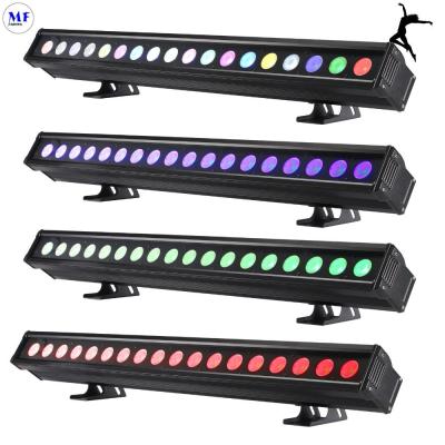 China Preço de fábrica Garantia de 5 anos 18X15W / 18X10W RGBWA + UV 6in1 LED Moving Head Light Stage Light LED Wall Washer para Iluminação de Palco à venda