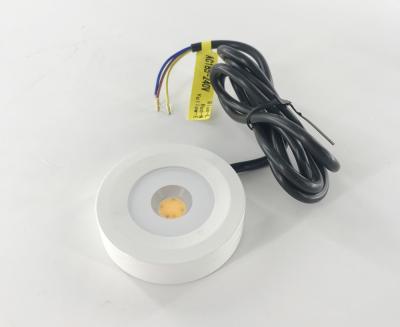 China 5W 3W que el techo montado superficial del LED pone de relieve IP65 para la iluminación 240Vac del gabinete entró en venta